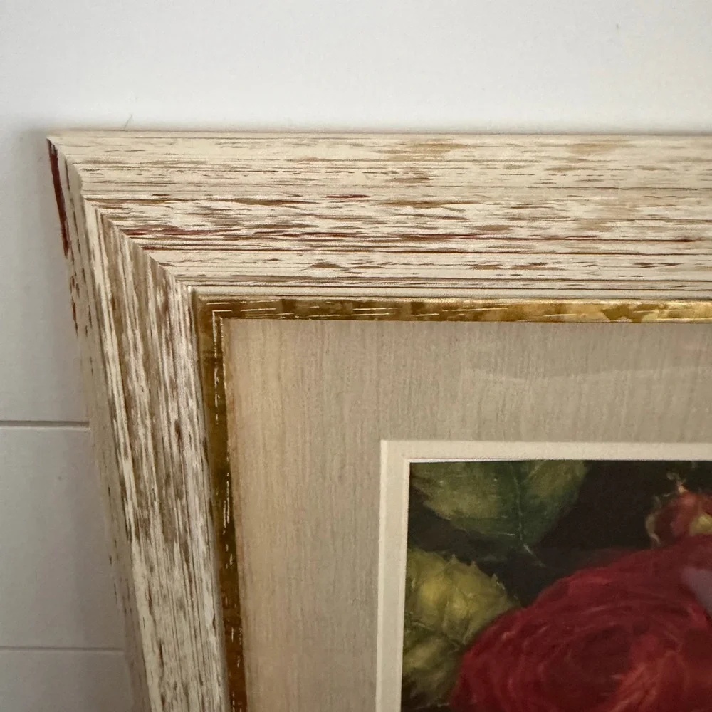 Kathryn White Framed Print “Rose Rogue Detail”14x14